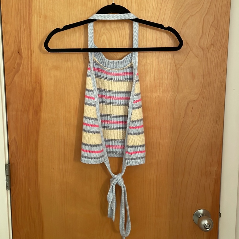 Open Back Knit Top - Picture 2 of 2